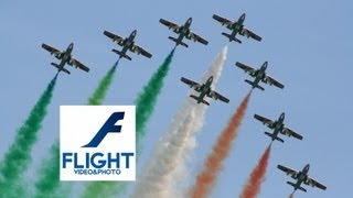 Frecce Tricolori Pattuglia Acrobatica Nazionale PAN 313 Gruppo Addestramento Acrobatico [upl. by Prudence]