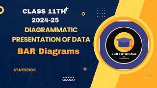 BAR Diagram  Diagrammatic Presentation of Data  Statistics  Class 11 I Economics [upl. by Dnomhcir]