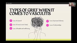 Grief and Vasculitis The Road from Loss to Empowerment [upl. by Alcot213]