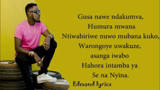 Mr Kagame  Igitekerezo Lyrics video [upl. by Ikkiv]