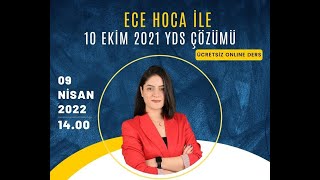 IRRELEVANT SORU ÇÖZÜMÜ I ECE HOCA [upl. by Salita143]