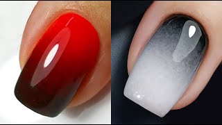 Ombre Gradient 💅Nail Design ideas 💅 Ideas De Diseño De Uñas [upl. by Nnelg]