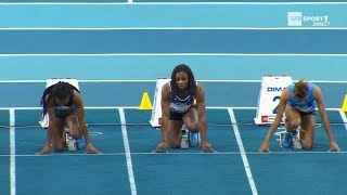 Liévin 2018  Finale 60 m F Carolle Zahi en 717 [upl. by Oscar]