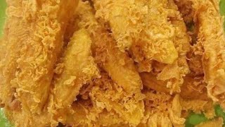 CARA DAN TIPS NAK DAPATKAN PISANG GORENG YANG RANGUP BERSERDAK SANGAT SEDAP [upl. by Atlee402]