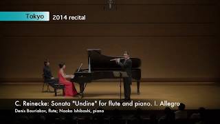 C Reinecke Flute Sonata quotUndinequot Op 167 I Allegro [upl. by Rosemonde799]