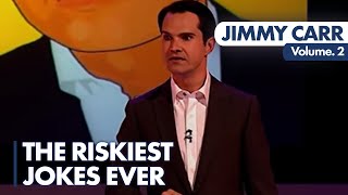 First Time Hearing Jimmy Carr Riskiest Jokes Vol 1 Reaction  OH NO WHAT DID WE GET OURSELVES INTO [upl. by Anilatsyrc]