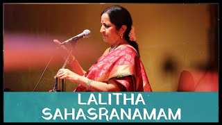 Lalitha Sahasranamam by Padmashri Awardee Sangita Kalanidhi Smt Aruna Sairam [upl. by Sug]