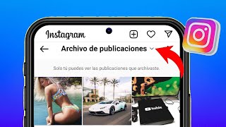 Cómo Desarchivar una Foto de Instagram en Android ✅ 2023 [upl. by Euqinot]