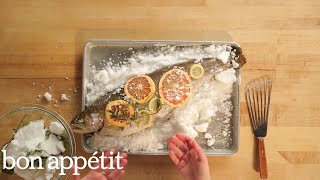 How to Make SaltBaked Salmon [upl. by Enelrae108]