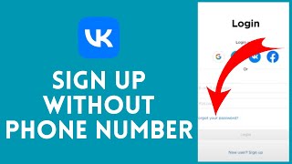 How to Sign Up on VK Account Without Phone Number [upl. by Amilb]