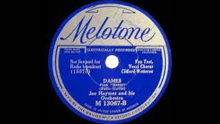 1934 Joe Haymes  Dames Cliff Weston vocal [upl. by Perce]