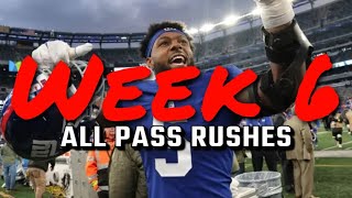 Kayvon Thibodeaux Week 6 All Pass Rushes [upl. by Soelch]