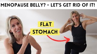 Menopause Belly Lets Get Rid Of It Low Impact Home Workout [upl. by Brion578]