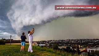 Severe storm strikes Sydney with hail and lightning [upl. by Biamonte]