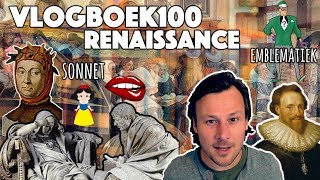 Vlogboek100  Literatuurgeschiedenis  Renaissance kenmerken emblematiek en sonnet [upl. by Aluino]