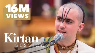 Mero Radha Ramana  Aaradhakananda  Kirtan Sessions [upl. by Ahsrats]