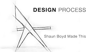 My Furniture Design Process  Shaun Boyd Made This [upl. by Eenahpets]