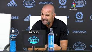 Rueda de prensa RC Celta vs Levante UD [upl. by Olgnaed985]