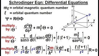 Physics  Ch 665 Quantum Mechanics The Hydrogen Atom 20 of 78 Schrodinger in Spherical 4 [upl. by Lankton]