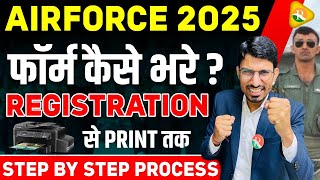 How to fill Airforce form 12025  Airforce form apply 12025  Airforce ka form kaise bhare 2025 [upl. by Bradshaw]