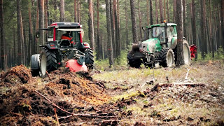 UOT500 forest trencher uotforestcom Disc trencher Scarifier [upl. by Ralina690]