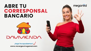 Cómo ser corresponsal Davivienda en Colombia tutorial emprendedores [upl. by Naihtsirc]