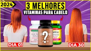 As 3 Melhores Vitaminas Para Cabelo Em 2024  Tem Biotina Cabelo e Outras [upl. by Silliw]