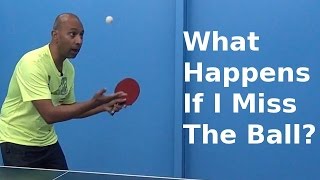 Missing the Ball When Serving  Table Tennis  PingSkills [upl. by Horlacher]