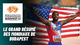 Mondiaux dathlétisme 2023  Le grand résumé [upl. by Fortier]