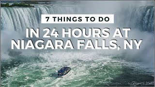 7 Things To Do In Niagara Falls New York USA [upl. by Ahtamas]