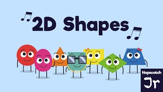 2D Shapes Song [upl. by Erlene]