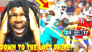 DOLPHINS VS PATRIOTS REACTION 2023 MIAMI DOLPHINS VS NEW ENGLAND PATRIOTS HIGHLIGHTS REACTION 2023 [upl. by Crim]