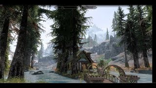 Mixwater Retreat  Skyrim Special Edition House Mod for PC [upl. by Llerol]