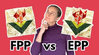 What is the Difference Between EPP and FPP  English Paper Piecing Questions Answered w MakerJayne [upl. by Mich101]