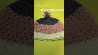 Super Easy Crochet Baby Boy Beanie – Quick amp BeginnerFriendly [upl. by Linkoski256]