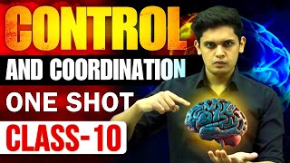 Control And Coordination Complete Chapter🔥 CLASS 10 Science  NCERT Covered Prashant Kirad [upl. by Raycher]