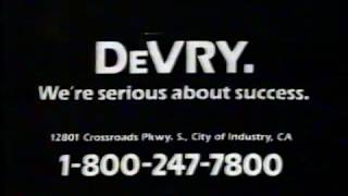 1985 Devry Institute of Technology quotSam Watsonquot TV Commercial [upl. by Rosenwald]