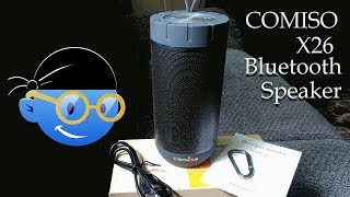 Comiso X26 Bluetooth Speaker [upl. by Letsou446]