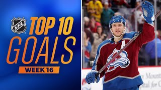 Top 10 Goals from Week 16  202324 NHL Season [upl. by Bonns]