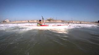 PampH Sea Kayaks Aries 155 hotdogging raw [upl. by Derril559]