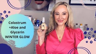 Get a MAJOR GLOW with Colostrum yes COLOSTRUM Epicuren Skincare [upl. by Aneloaup]