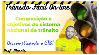 COMPOSIÇÃO DO SISTEMA DE TRÃNSITO BRASILEIRO [upl. by Aicertal847]