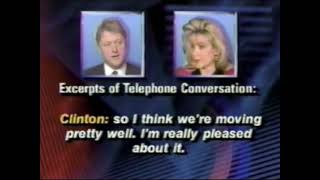 Bill Clinton calls Mario Cuomo quotMean son of a bitchquot in call with Gennifer Flowers in 1992 [upl. by Goober759]