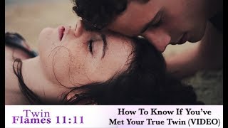 22 Signs Of Twin Flame Recognition  How To Know If Youve Met Your True Twin [upl. by Nosreve]