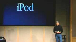 Steve Jobs announcing the first iPod in 2001 [upl. by Fechter]