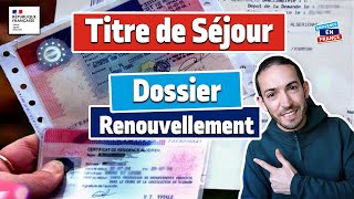 Renouvellement titre de séjour France Procédure en détails تجديد تصريح الإقامة في فرنسا الإجراء بالت [upl. by O'Driscoll118]