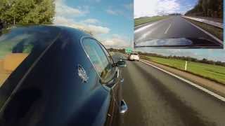 Maserati Quattroporte 180mph sound by Capristo [upl. by Spindell]