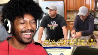 REACTING TO DASHIE SKITS WITH HIS DAD WITH HIS DAD HILARIOUS By DashieGames Reaction [upl. by Reiss262]