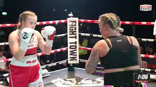 Annabelle Lloyd vs Angelika Oles Full Fight  Fight Town Swindon  Neilson Boxing  7th Sept [upl. by Enyledam]