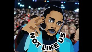 Not Like Us  Kendrick Lamar For 1 Hour Straight [upl. by Beesley]